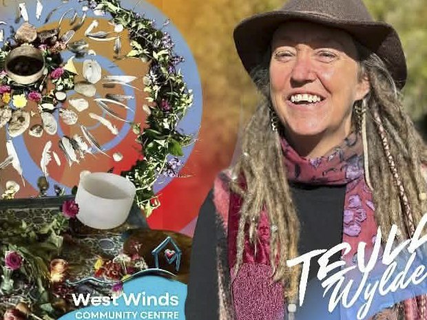 Grief to Grace community grieving rite with Teula Wylde at West Winds Community Centre