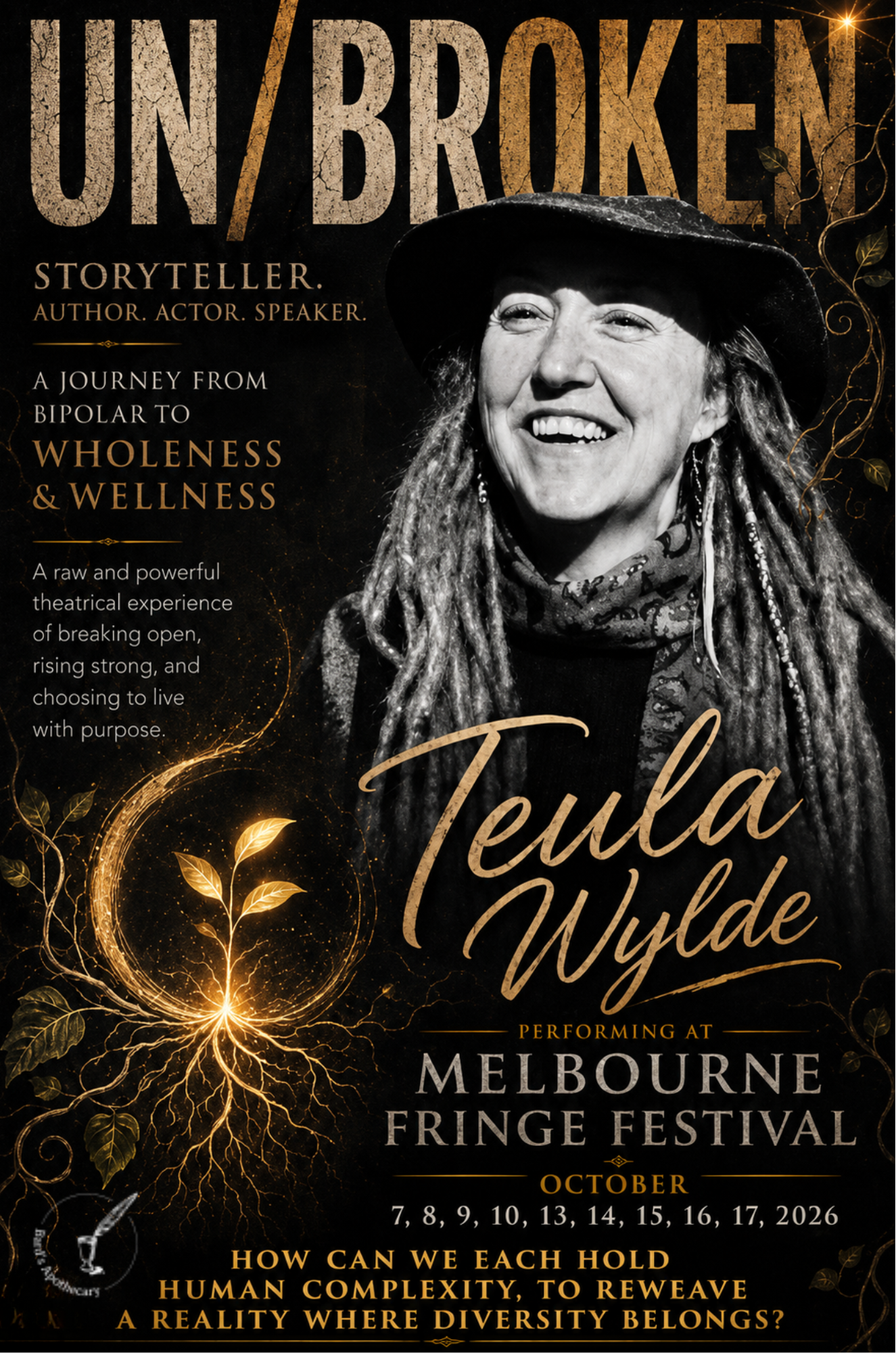 UN/BROKEN by Teula Wylde at the 2026 Melbourne Fringe Festival