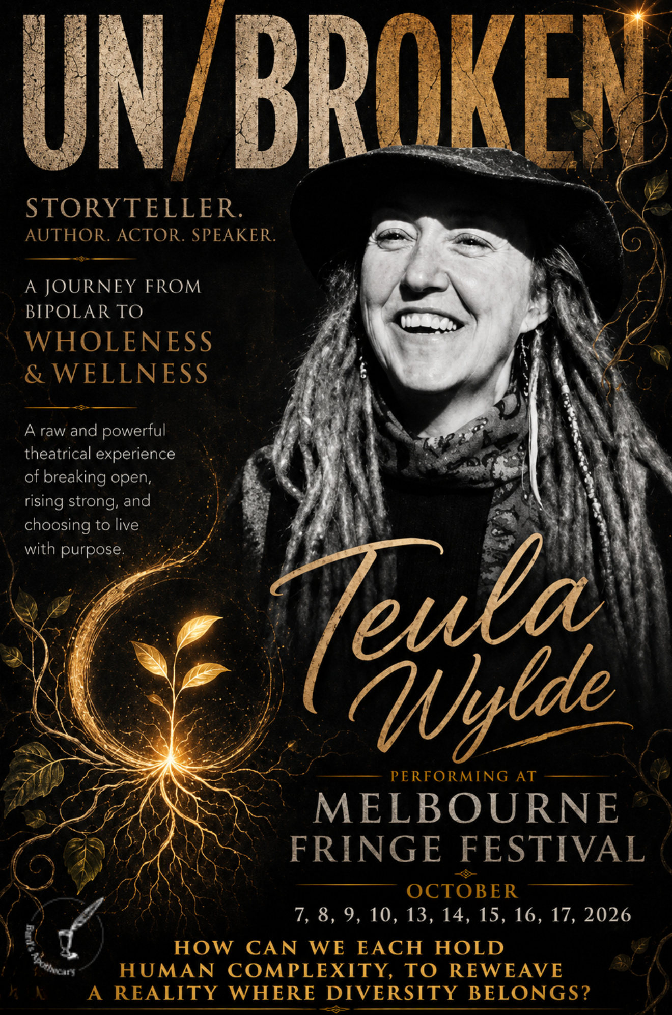 UN/BROKEN by Teula Wylde at the 2026 Melbourne Fringe Festival